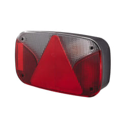HELLA 2VB 998 232-101 Luce posteriore Dx bianco/rosso nero per rimorchio, con lampadine