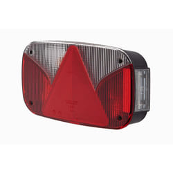 HELLA 2VB 998 232-131 Luce posteriore Sx bianco/rosso nero per rimorchio, con lampadine