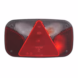 HELLA 2VP 998 232-261 Luce posteriore Dx bianco/rosso nero per rimorchio, con lampadine - Vista aggiuntiva 4