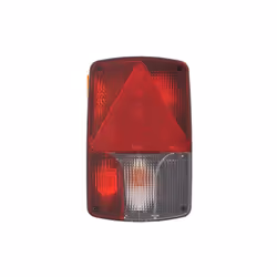 HELLA 2VA 998 233-271 Luce posteriore Sx bianco/rosso nero con lampadine, con spina /cappuccio, per rimorchio
