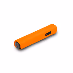 Knirps 7001.002, Compatta, Ombrello, Esagonale, Arancione, Alluminio, Fibra di carbonio, Poliestere