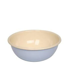 RIESS 0305-006 Insalatiera 1 L Rotondo Beige, Blu 1 pz