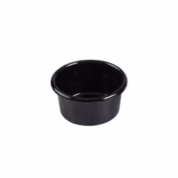 RIESS 0682-022, Tazze per cupcake/muffin, Rotondo, Superficie piana, Nero, Nero, 45 mm