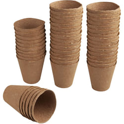 Windhager - Toepe da coltivazione, 8 cm, rotonde, 48 pezzi/Pkg