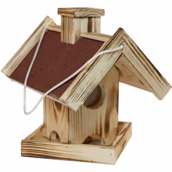 Descrizione dettagliata del prodotto : Prodotto : Nido casa Universo : Animali Utilizzo : Mangiatore Materiale : legno massic ...