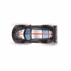 Carrera Porsche 911 GT3 R "Black Devil" Modello auto sportiva - Vista aggiuntiva 4