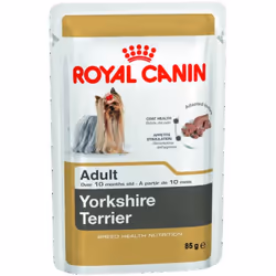 Royal Canin Yorkshire Terrier, Adulto, Yorkshire Terrier, X-Small (< 4kg), Pollo, Maiale, 85 g