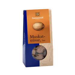 Sonnentor 00365, 25 g, Noce moscata, 535 kcal, 2239 kJ, 36,3 g, 5,8 g