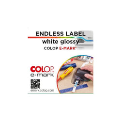 Colop 155361 etichetta per stampante Bianco Etichetta per stampante autoadesiva