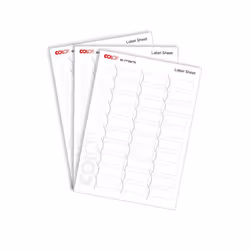 Colop 153559, Bianco, Etichetta per stampante autoadesiva, Opaco, Universale, Rettangolo, COLOP e-mark