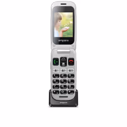 Emporia emporiaONE 80 g Grigio, Argento Telefono per anziani - Vista aggiuntiva 4
