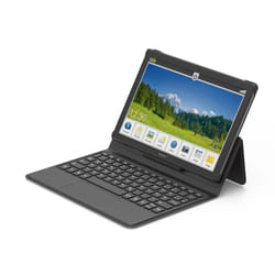 Emporia KEYPAD-TAB1DE custodia per tablet Custodia a libro Nero