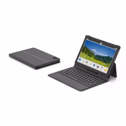Emporia KEYPAD-TAB1DE custodia per tablet Custodia a libro Nero
