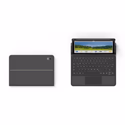 Emporia KEYPAD-TAB1DE custodia per tablet Custodia a libro Nero