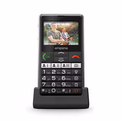 Emporia emporiaPURE-LTE 5,87 cm (2.31") 107 g Nero Telefono per anziani - Vista aggiuntiva 5