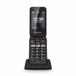 Emporia emporiaJOY-LTE 7,11 cm (2.8") 115 g Nero Telefono per anziani - Vista aggiuntiva 6