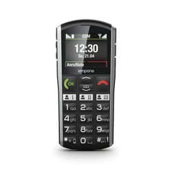 Emporia SIMPLICITY 5,08 cm (2") 90 g Nero, Argento