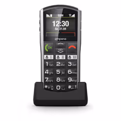 Emporia SIMPLICITY 5,08 cm (2") 90 g Nero, Argento - Vista aggiuntiva 4