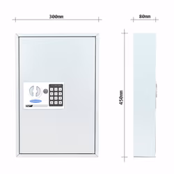 Rottner T06020 armadietto portachiave Metallo Grigio chiaro - Vista aggiuntiva 4