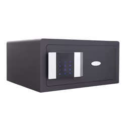 Rottner Prestige, Cassaforte a muro, Nero, Elettronico, Chiave, 26 L, Acciaio, Parete