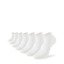 Lenz Duos Sneaker 1–7 Calzini, bianco, dimensione 35 - 38 per uomo