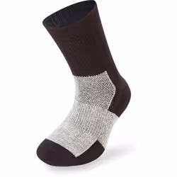 Lenz Trekking 1.0 Calzini per bambini, nero-grigio, dimensione 35 - 38