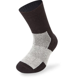 Lenz Trekking 1.0 Calzini per bambini, nero-grigio, dimensione 35 - 38