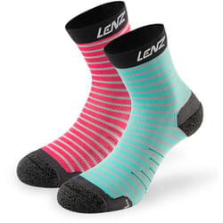 Lenz 1.0 Outdoor Calzini per bambini, verde-blu, dimensione 27 - 30