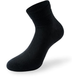 Lenz Performance Quarter Tech Calzini, nero, dimensione 35 - 38 per uomo