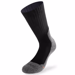 Lenz Trekking 5.0 Calzini, nero-grigio, dimensione 39 - 41 per uomo