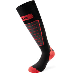 Lenz 1.0 Skiing Calzini, nero-grigio-rosso, dimensione 39 - 41 per uomo