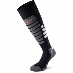 Lenz Skiing 3.0 Calzini, nero-grigio, dimensione 39 - 41 per uomo