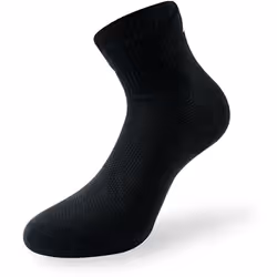 Lenz Performance Quarter Tech Calzini, nero, dimensione 39 - 42 per uomo