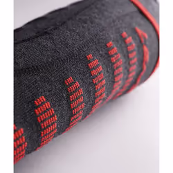 Lenz Heat Sock 5.1 Toe Cap Regular Fit Unisex Calze al ginocchio Antracite, Rosso 1 paio/a - Vista aggiuntiva 5