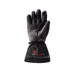 Lenz 6.0 Finger Cap Signore Guanto Riscaldabile, nero, dimensione M per donne