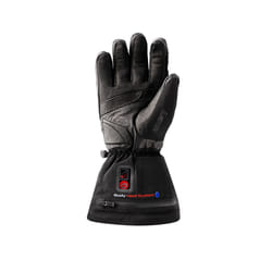Lenz 6.0 Finger Cap Signore Guanto Riscaldabile, nero, dimensione M per donne