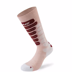 Lenz Skiing 2.0 Calzini per bambini, grigio-blu, dimensione 27 - 30