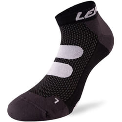 Lenz 5.0 Short Calze a compressione, nero-grigio, dimensione 35 - 38 per uomo