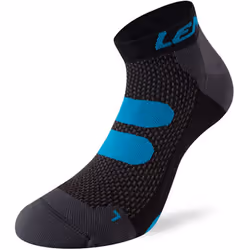 Lenz 5.0 Short Calze a compressione, nero-grigio, dimensione 39 - 41 per uomo