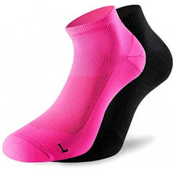 Lenz 3.0 Running Calzini, nero-rosa, dimensione 39 - 41 per uomo