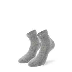 Lenz Soft Touch Quarters Calzini - Confezione da 2, grigio, dimensione 35 - 38 per uomo