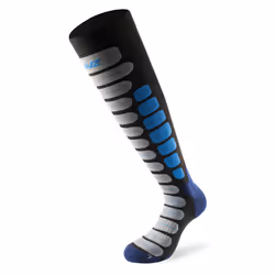 Lenz Skiing 2.0 Calzini, nero-blu, dimensione 39 - 41 per uomo