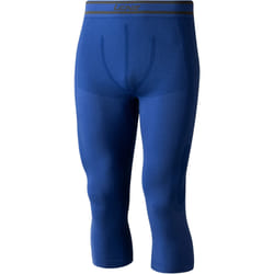 Lenz 6.0 Merino 3/4 Pantaloni funzionali, blu, dimensione L per uomo
