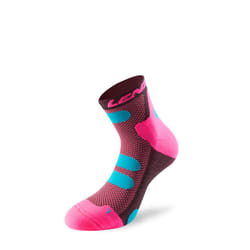Lenz Compression 4.0 Low Calzini, rosa, dimensione 45 - 47 per uomo