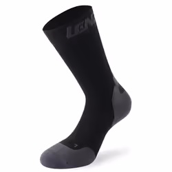 Lenz 7.0 Mid Merino Compression Calzini, nero, dimensione 45 - 47 per uomo