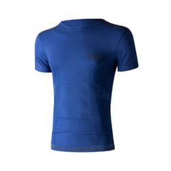 Lenz 6.0 Merino Round Neck Maglietta, blu, dimensione XL per uomo