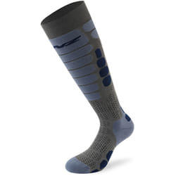 Lenz Skiing 5.0 Calzini, grigio-blu, dimensione 45 - 47 per uomo