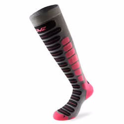 Lenz Skiing 2.0 Calzini, nero-rosa, dimensione 35 - 38 per uomo