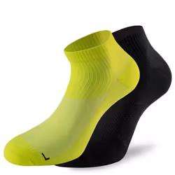 Lenz 3.0 Running Calzini, nero-blu, dimensione 39 - 41 per uomo