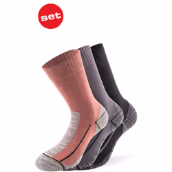 Lenz Performance Multisport Calzini, nero-grigio-rosso, dimensione 39 - 42 per uomo